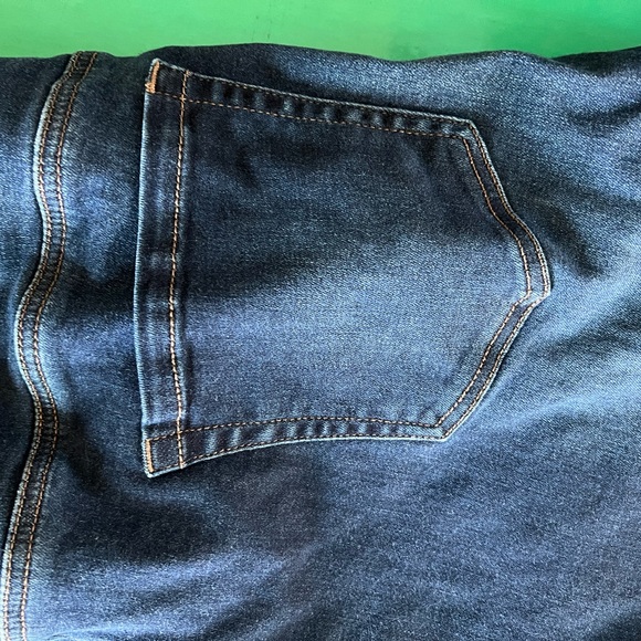LANE BRYANT / dark wash bootcut denim jeans / 16R - Picture 3 of 4